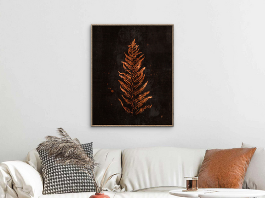 Copper Fern Leaf