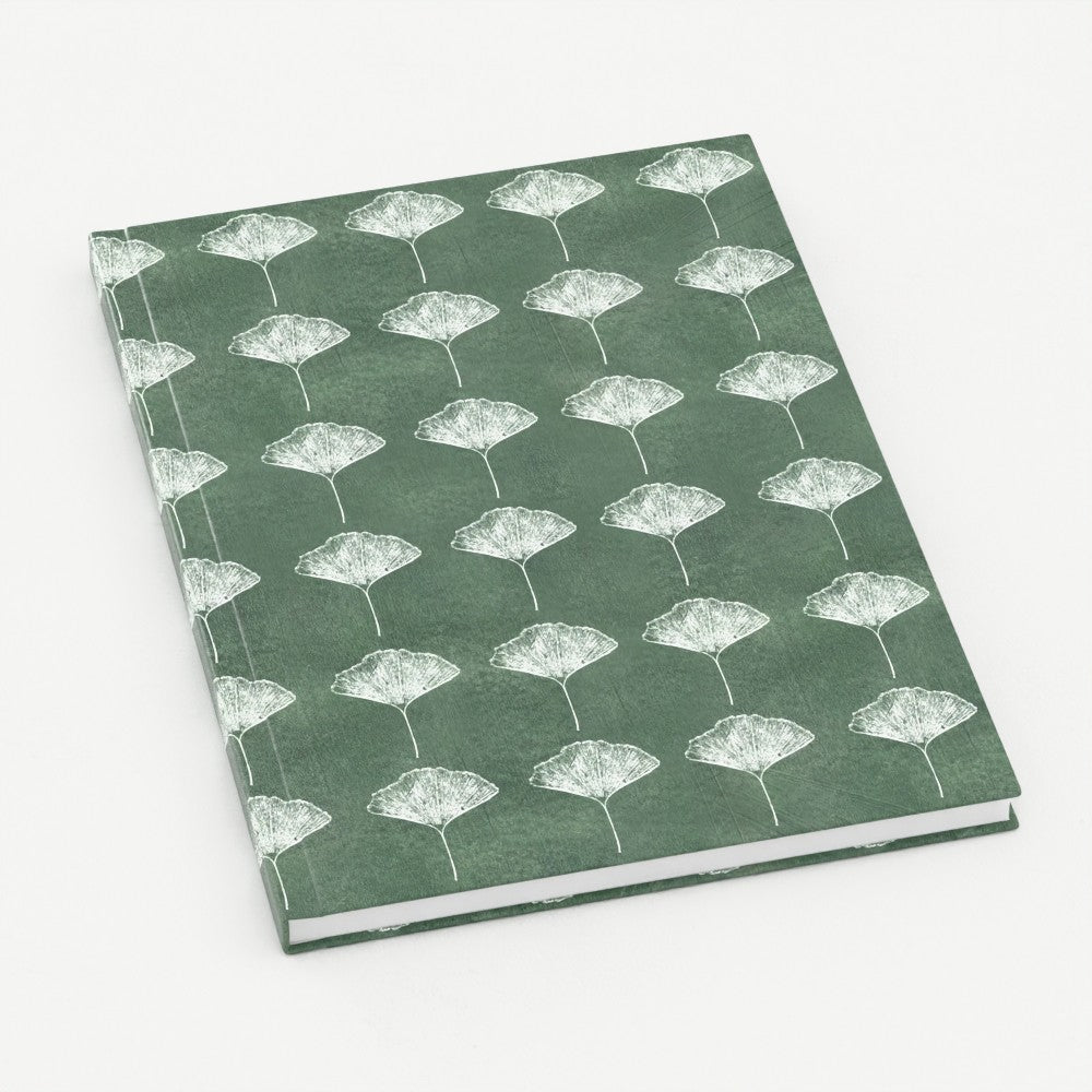 Ginkgo Leaves Hardback Notebook