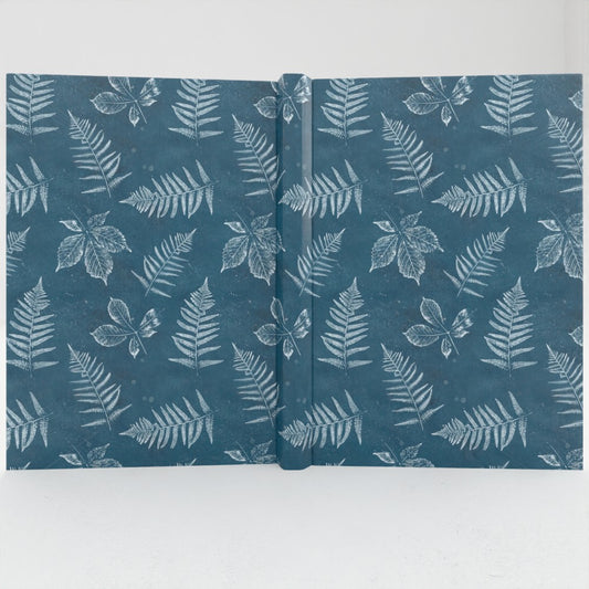 Maple & Fern Leaf Hardback Notebook