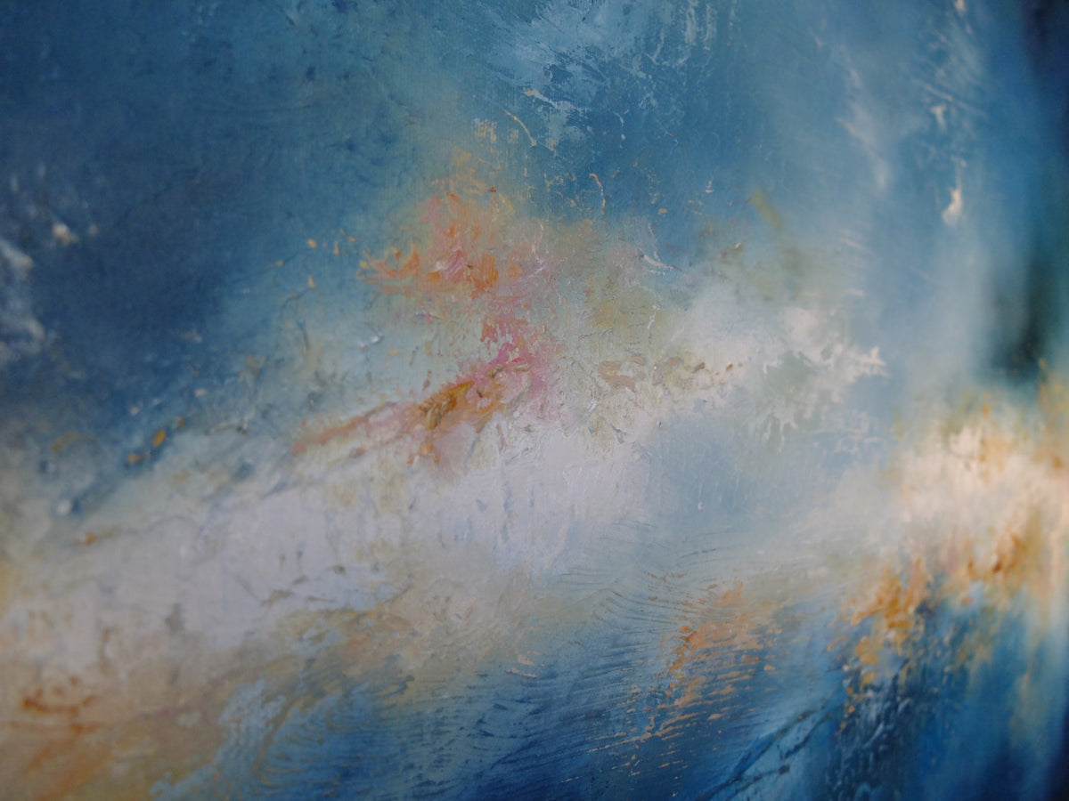 Close-up detail of Beneath The Surface by Lydia Orange