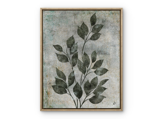 Love & Leaves Botanical Print