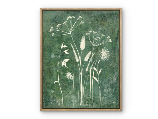 Wild Flowers Botanical Print