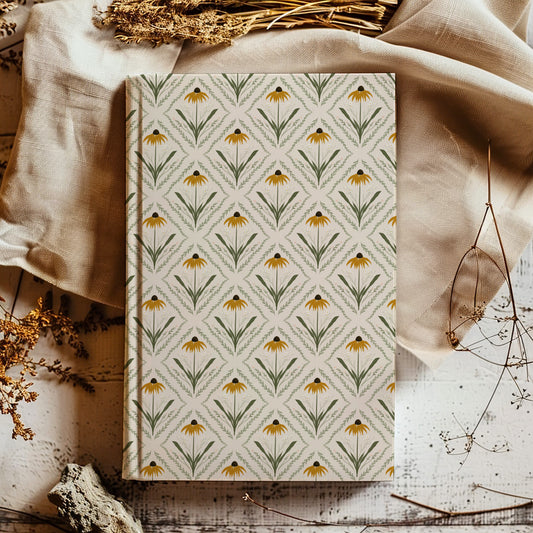 Echinacea Diamond Hardback Notebook