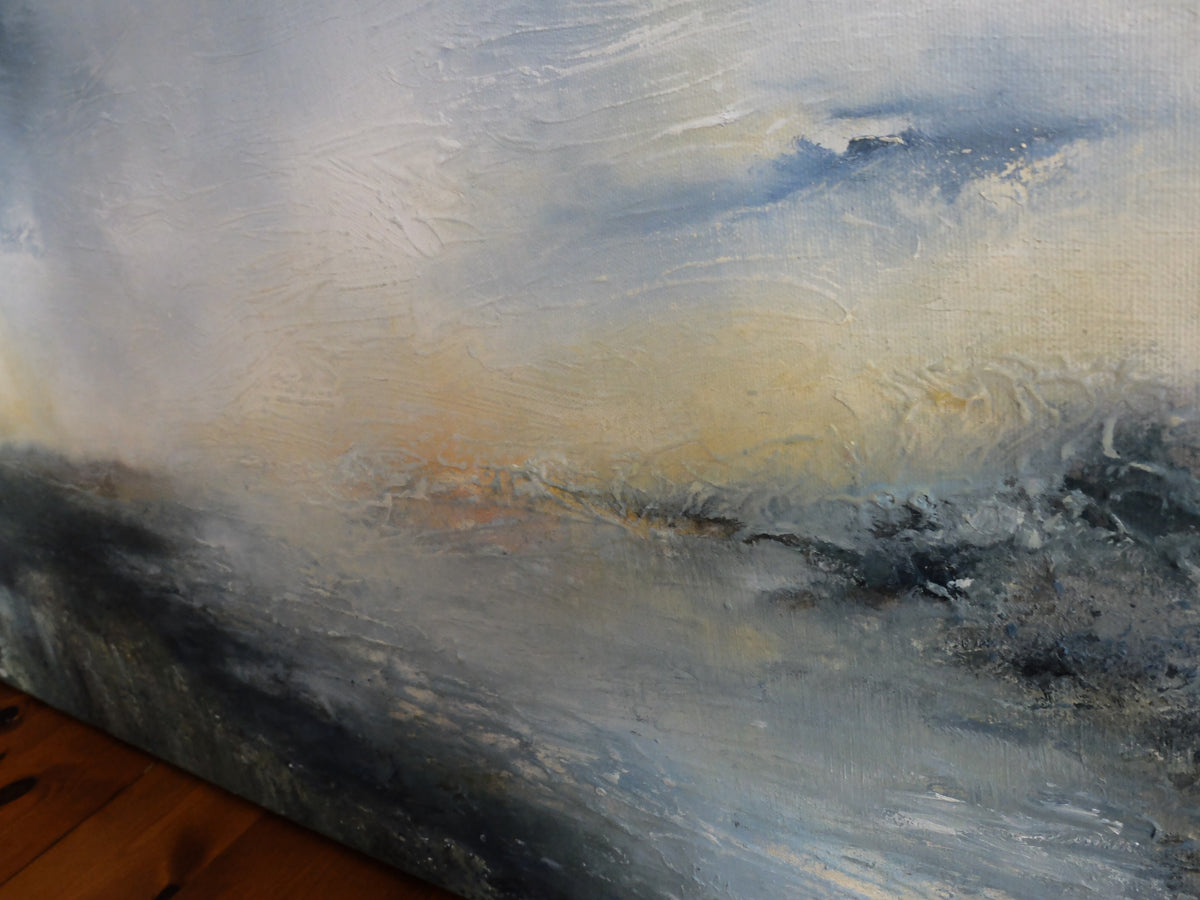 Close-up detail of The Farne Islands by Lydia Orange