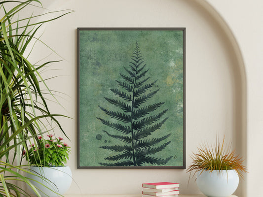 Fern Leaf Botanical Print