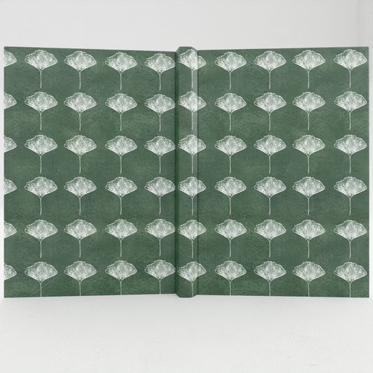 Ginkgo Leaves Hardback Notebook