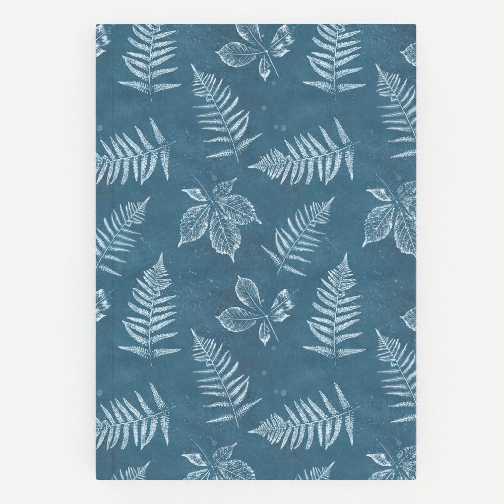 Maple & Fern Leaf Hardback Notebook