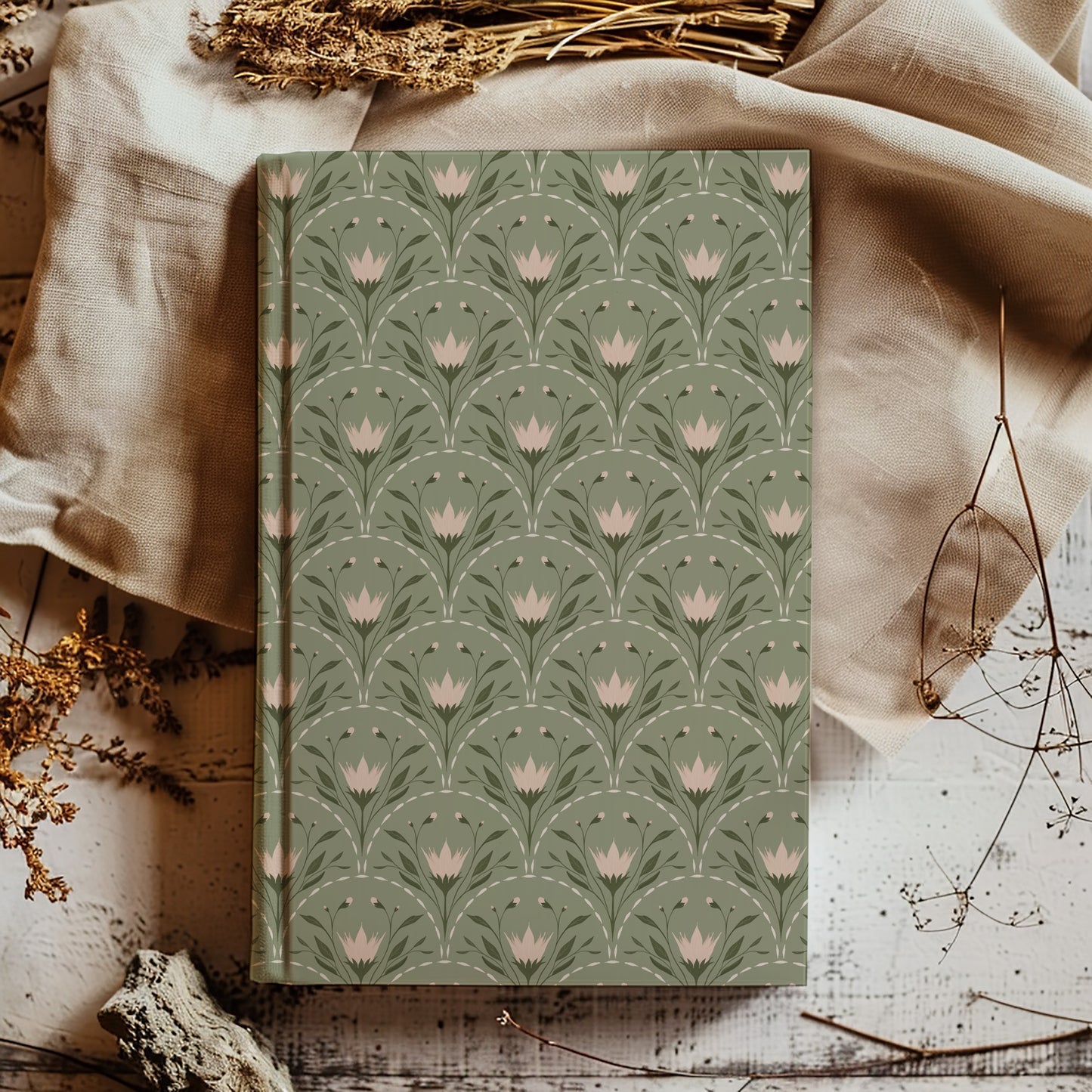 Petal Scallop Hardback Notebook