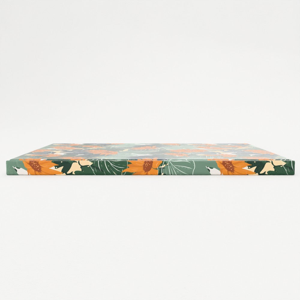 Orange Tropical Hardback Notebook