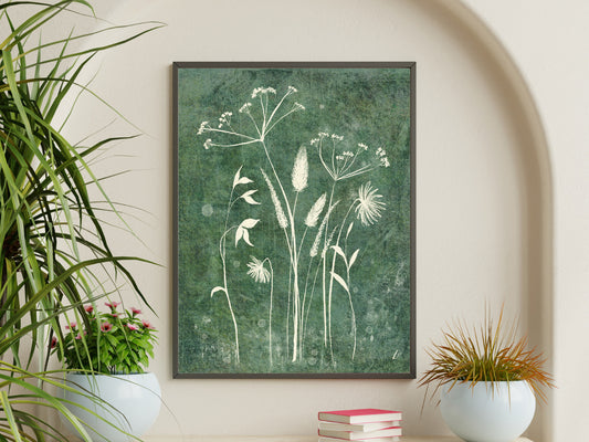 Wild Flowers Botanical Print