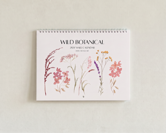 Wild Botanical 2027 Wall Calendar