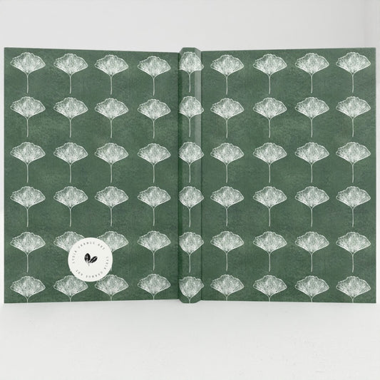 Ginkgo Leaves Hardback Notebook