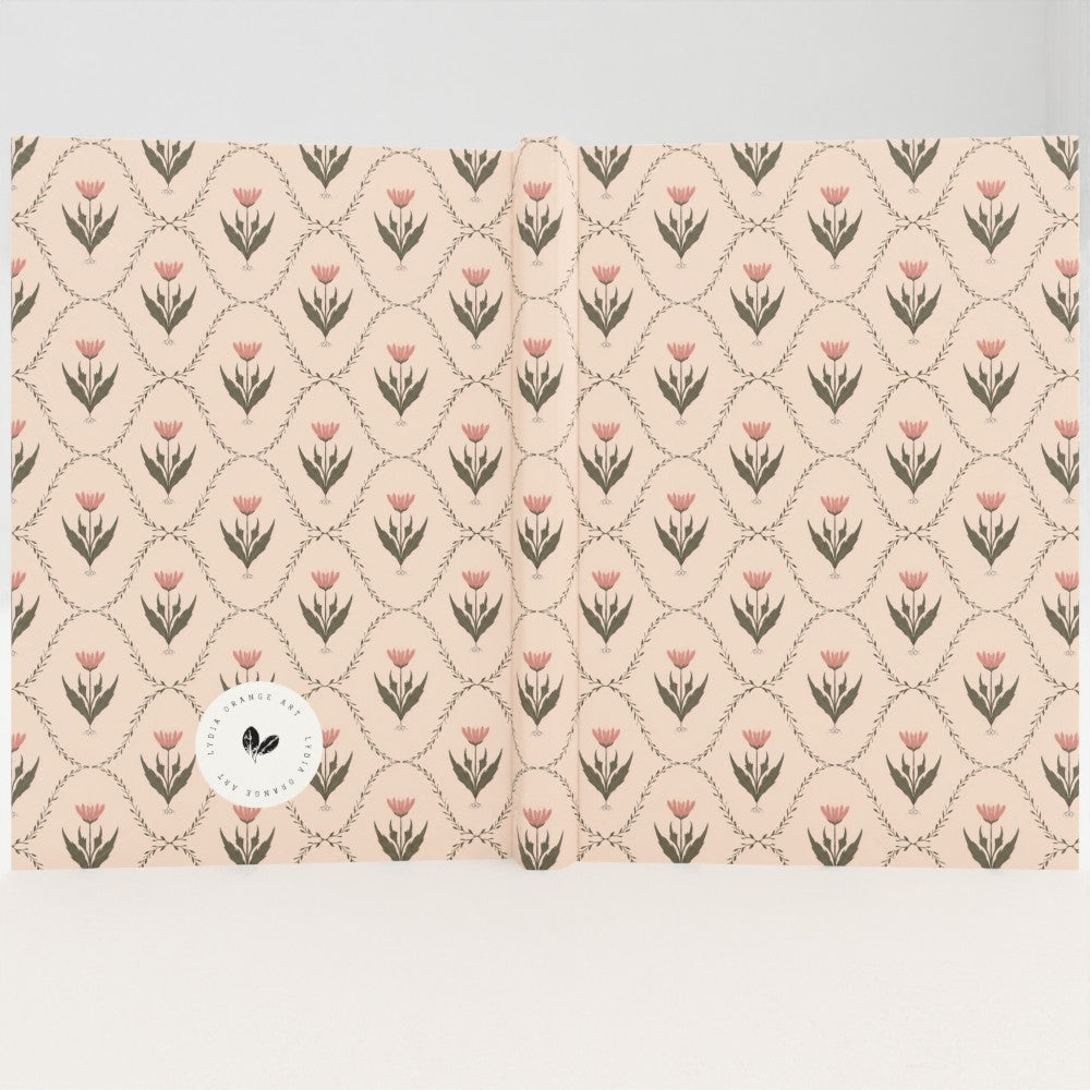 Crocus Trellis Hardback Notebook